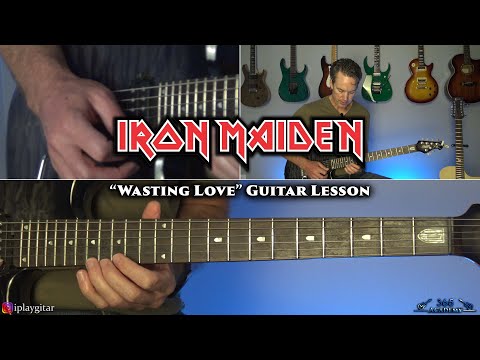Iron Maiden - Wasting Love Guitar Lesson