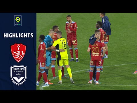 STADE BRESTOIS 29 - FC GIRONDINS DE BORDEAUX (2 - 4) - Highlights - (SB29 - GdB) / 2021-2022