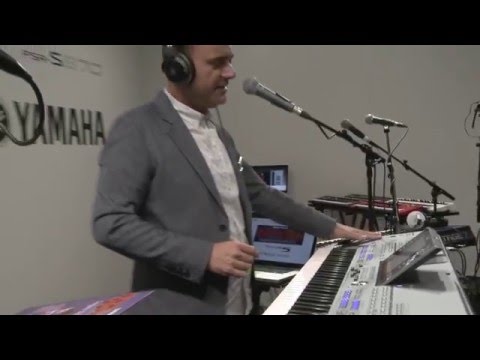 Yamaha Tyros5 - Entertainer Gold - Musikmesse 2016 (deutsch)