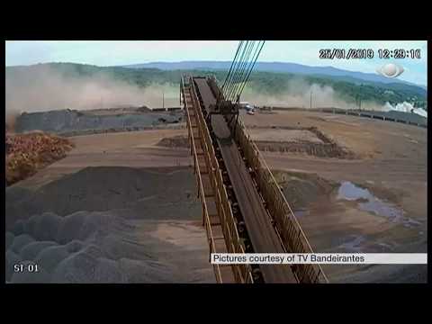 Brumadinho dam dramatic images of sludge (8) (Brazil) - BBC News - 1st February 2019