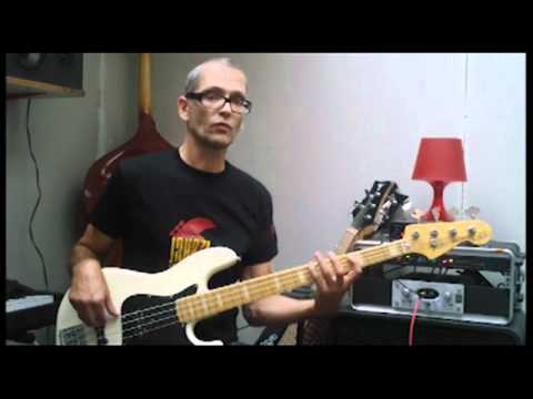 Pentatonic scale bass practice