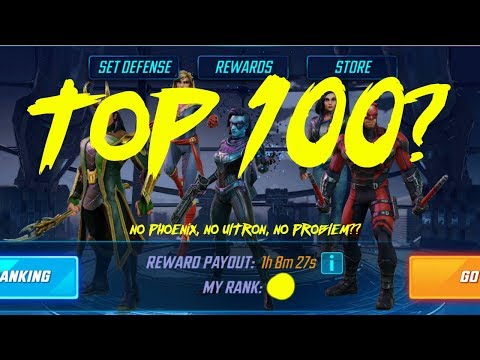 Marvel Strike Force Arena Tips TOP 100 Without Ultron or Phoenix???