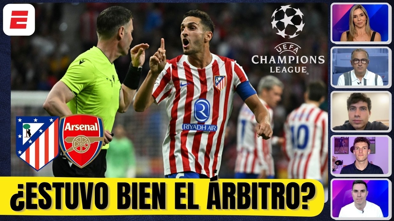 LA POLÉMICA NO FALTÓ en el ATLÉTICO DE MADRID vs ARSENAL con unos PENALES TONTOS | Champions League