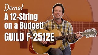 Video thumbnail for A 12-String on a Budget! - The Guild F-2512E by John McNicholas Guitar