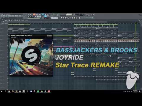 Bassjackers & Brooks - Joyride (Original Mix) (FL Studio Remake + FLP)