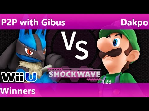 SW 123 - P2P with Gibus (Lucario) vs FX | Dakpo (Luigi) Winners - Smash 4