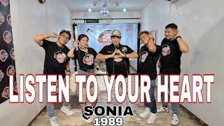 &quot;Listen to Your Heart&quot; /1989 By Sonia / Performed by The Retro Knights Mentor/Retro  Fitness Intl