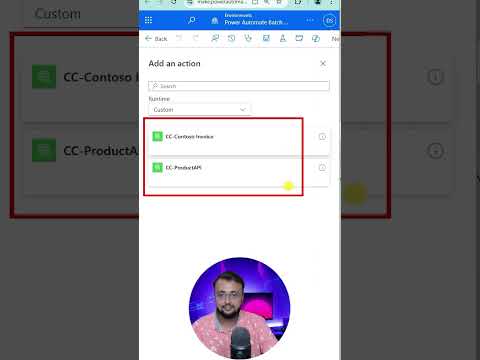 Locate Custom Connector Actions in Flows New Designer