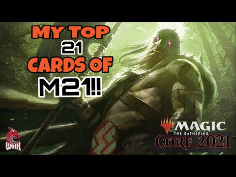 MY TOP 21 CARDS OF M21!! | Cards of Core Set 2021 to Look Out For (Opinion) | MTG Arena