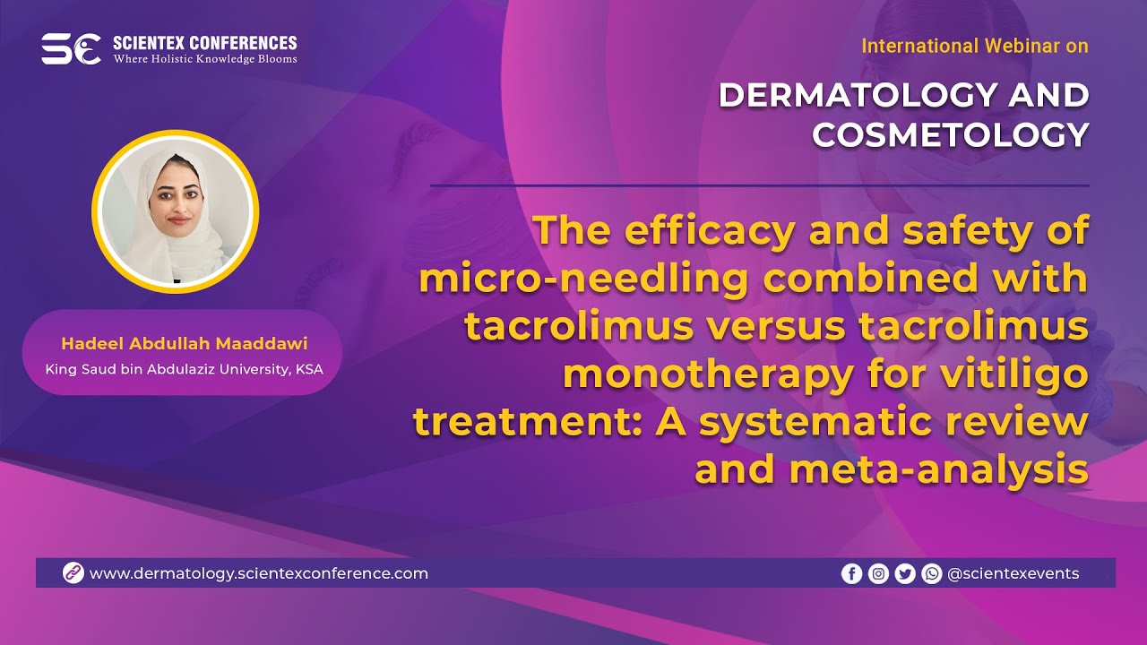 The efficacy and safety of micro-needling combined with tacrolimus versus tacrolimus monotherapy for vitiligo treatment: A systematic review and meta-analysis
