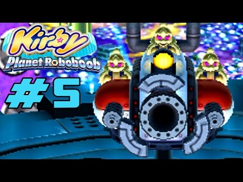 Kirby: Planet Robobot 3DS - 100% Walkthrough Part 5 Meta Knightmare Returns Lvl 5