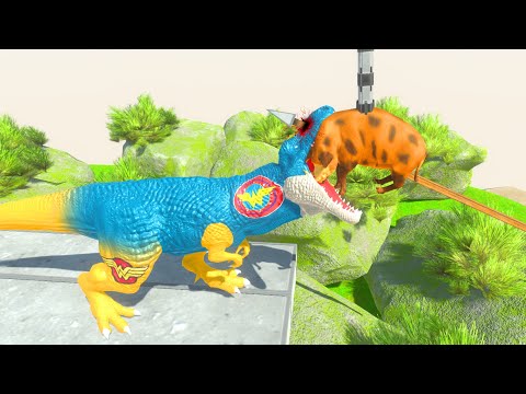 Hanging Pig Double Trap - Animal Revolt Battle Simulator