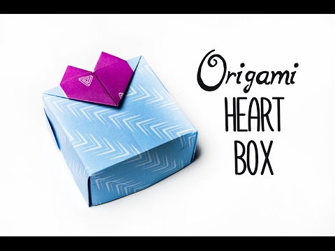 How to Make a Paper Heart Box | DIY -  Valentine's Day