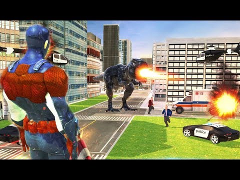 Super Captain Hero Flying Robot Rescue Mission | Us Police Captain Hero - Android GamePlay