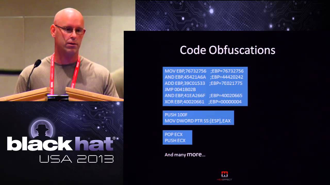 BlackHat 2013 - Virtual Deobfuscator: Removing virtualization obfuscations from malware...