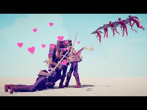 5x CUPIDS vs 5x EVERY UNIT - Totally Accurate Battle Simulator TABS