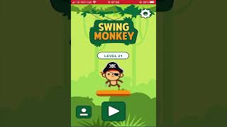 Swing Monkey Level 1 - 36 Coolmathgames