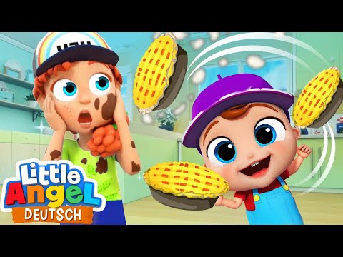 So ein Schlamassel! | Babysitten ist echt anstrengend | Little Angel Deutsch – Kinderlieder