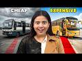 Cheapest vs Most Expensive Bus Seat in India