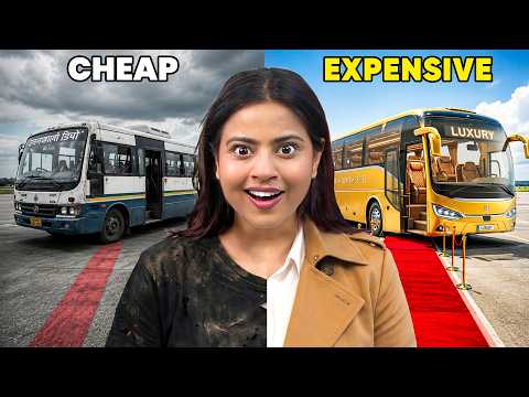 Cheapest vs Most Expensive Bus Seat in India