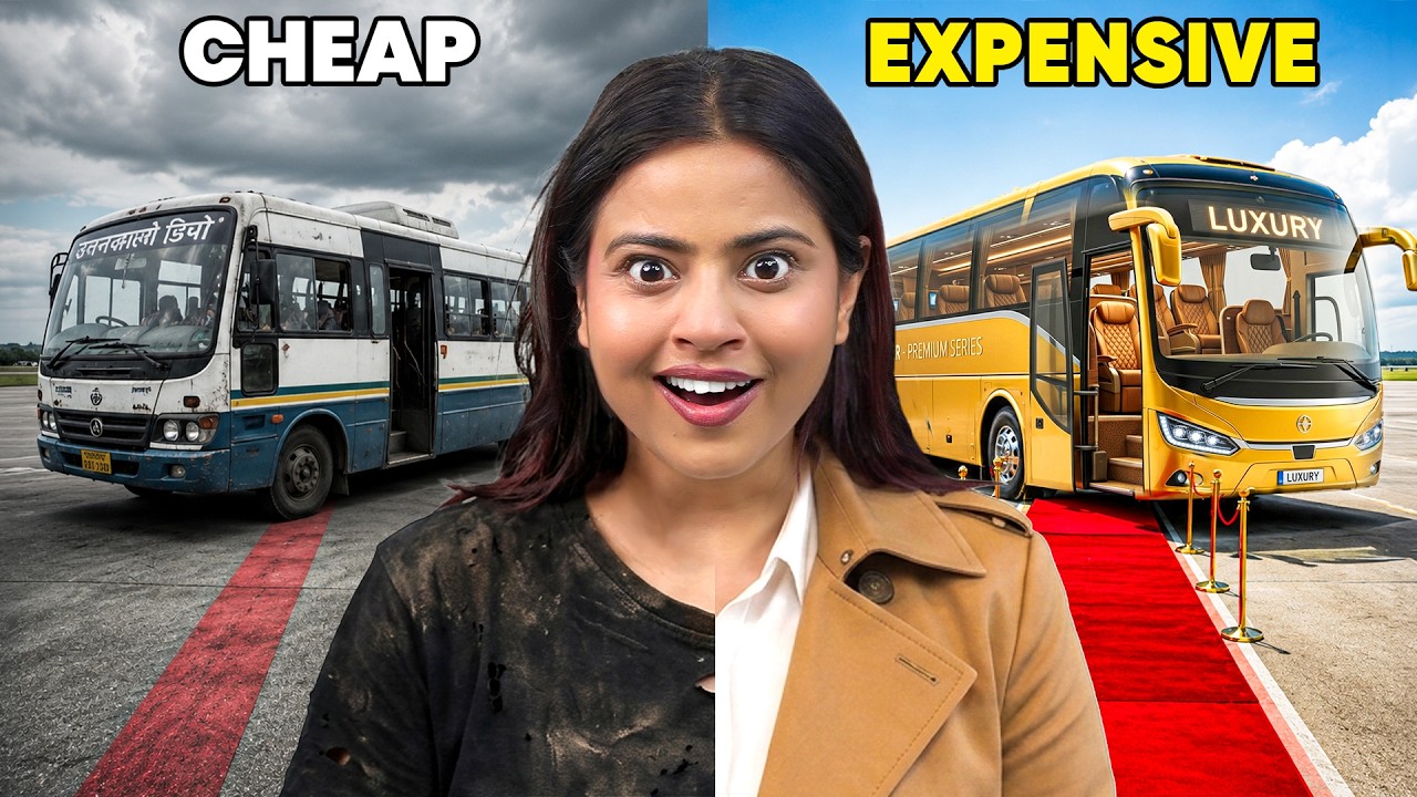 Cheapest vs Most Expensive Bus Seat in India