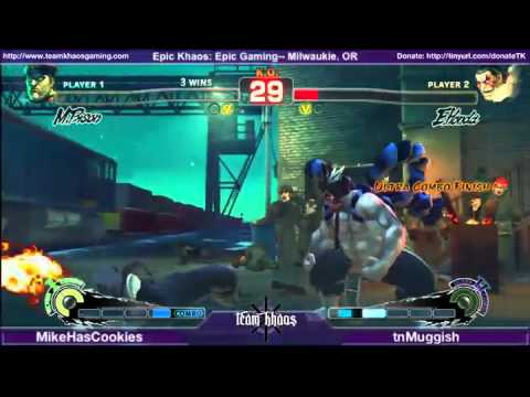 Epic Khaos Feb SSF4 Grand Finals 1- TanakaForce (RYU) vs Duggish (HON)