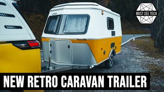 Coziest Retro Caravan Trailer by Hymer: 2024 ERIBA Touring 310