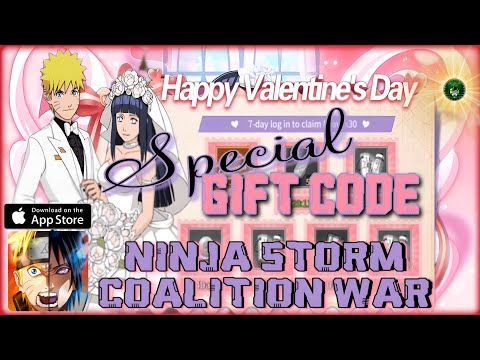 Ninja Storm: Coalition War Happy Valentines! 2023 Special Gift Code 🎁 Valid (02/16) New Version🔥iOS