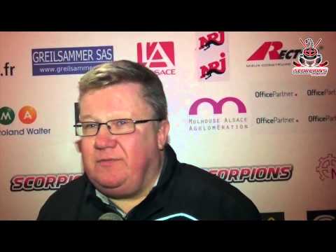 Scorpions de Mulhouse - Corsaires de Dunkerque (31-01-2015) : Réactions d'après match