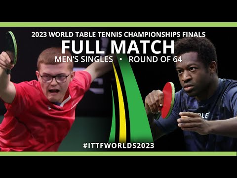 FULL MATCH | Alexis LEBRUN vs Ibrahima DIAW | MS R64 | #ITTFWorlds2023