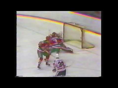 Chicago Blackhawks Goals April 3, 1988 versus New Jersey Devils