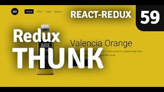 Redux Thunk Tutorial in Hindi | Redux Shopping Cart | Part 59