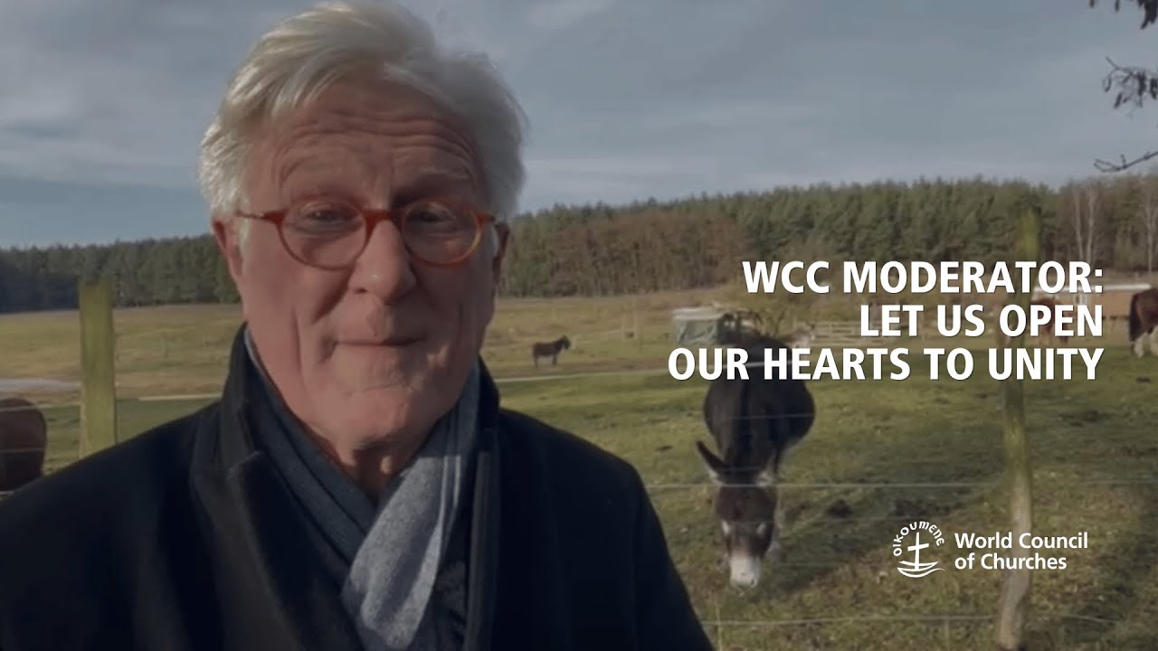WCC central committee moderator: let us open our hearts to unity