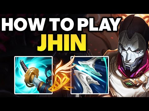 How to Play Jhin ADC - Jhin Gameplay Guide | Best Jhin Build & Runes