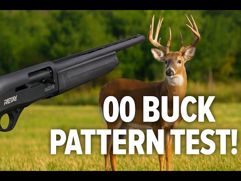 Retay Ace-R Buckshot Pattern Test | 00 Buck vs. Retay Shotgun