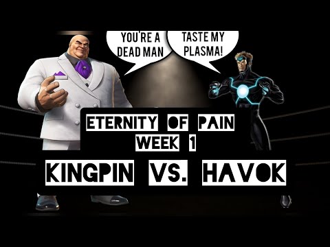 MCOC How to defeat Havok using Kingpin - Eternity of Pain #week1