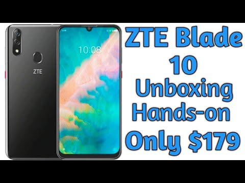 ZTE Blade10 Unboxing and Complete Walkthrough (Only $179 Unlocked for all GSM Carriers