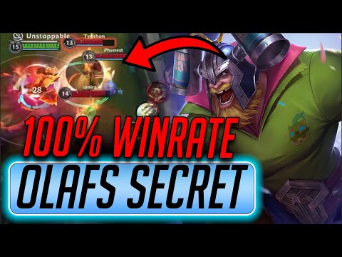 OLAF WINS EVERY GAME IF YOU DO THIS! (THE BEST COUNTER PICK STRATEGY)