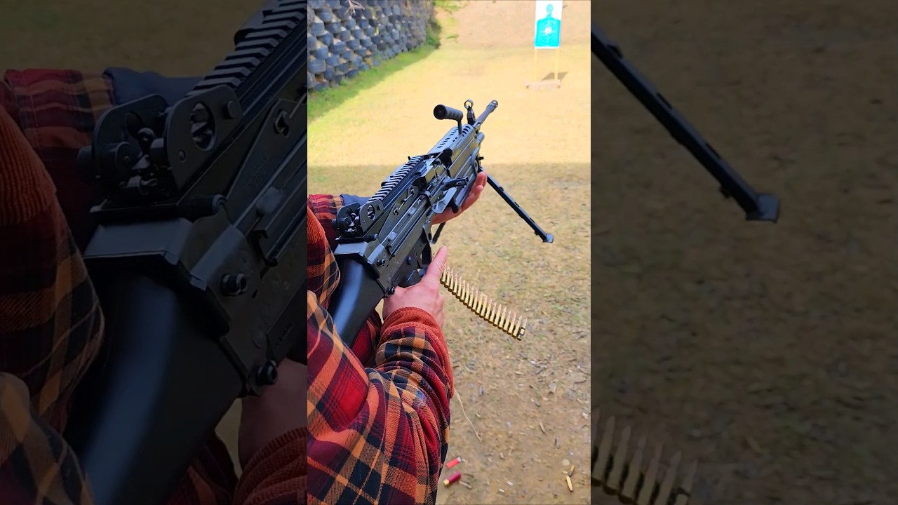 M249 SAW Light Machine Gun!