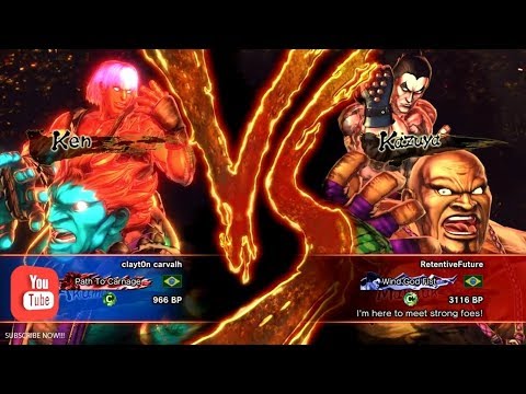 "Best Bout Replays" SFxT - clayt0n carvalh vs RetentiveFuture (1080p HD 60fps)