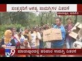 Kodagu Floods Tv9 Reaches Out To Flood Victims In Madapura Distributes Relief Materials