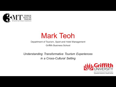 Mark Teoh - finalist, Griffith Three Minute Thesis competition