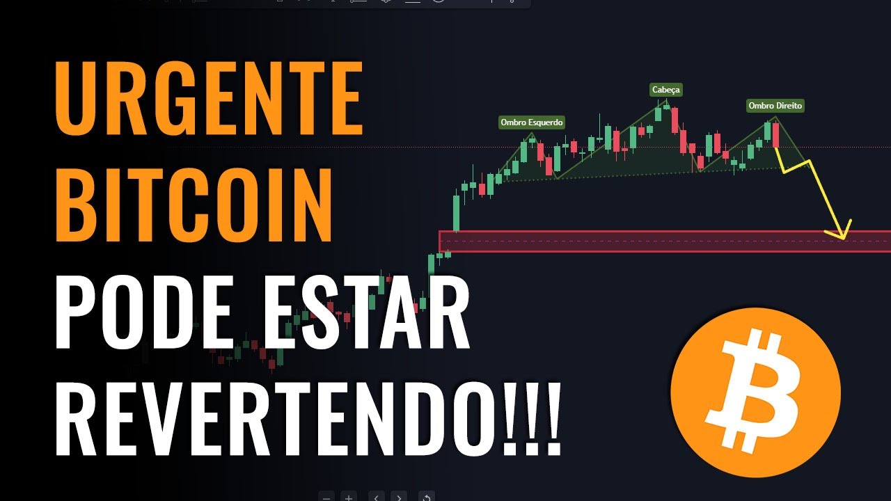 Atenção!!! Bitcoin formando figura de reversão!!!
