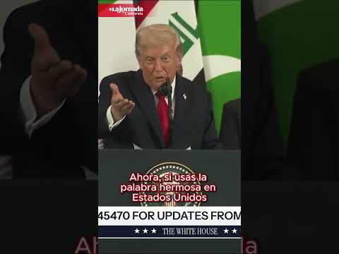 Trump, a Meloni: "En EU si le dices hermosa a una mujer es el fin de tu carrera política