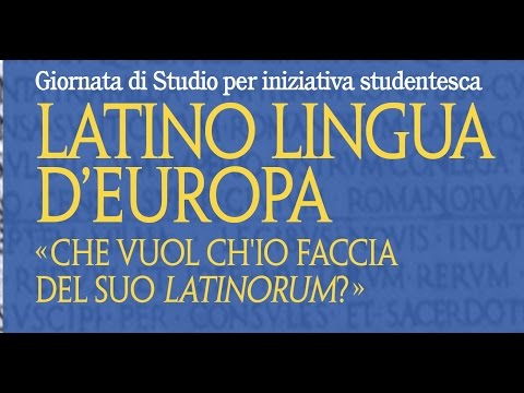 "Latino lingua d'Europa" - Giornata di Studio per iniziativa studentesca