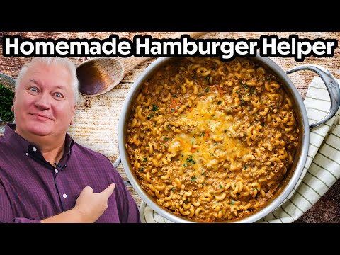 DINNER SOLVED: Homemade Cheesy Hamburger Helper