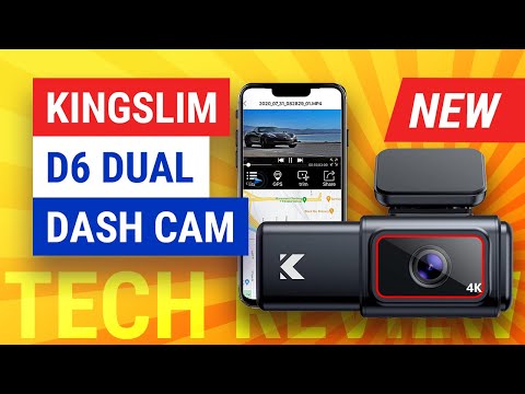 Kingslim D6 4K Dual Camera Dash Cam Review