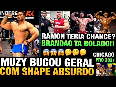 MUZY COM SHAPE ABSURDO - RAMON VENCERIA EM CHICAGO ? - BRANDÃO CRESCENDO - KEONE NA 212 E MAIS