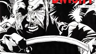 preview picture of video 'Dwight - Sin City - A Dredfunn Original Comic Style Time lapse Art'