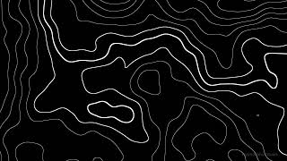 Download lagu 10 Hour Black & White Topographic Map Animation — Ambient 4K OLED Loop for Screensaver & Wallpaper mp3